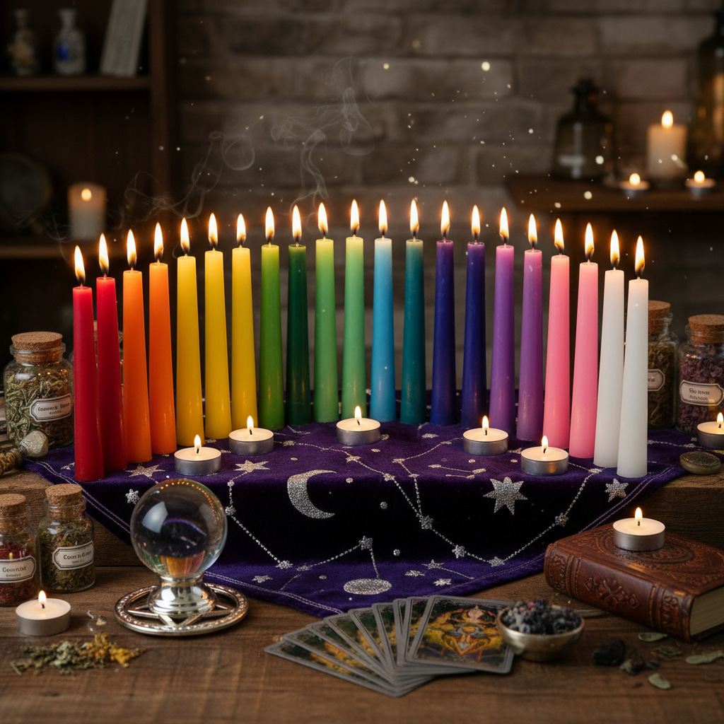 Mini Spell Candles